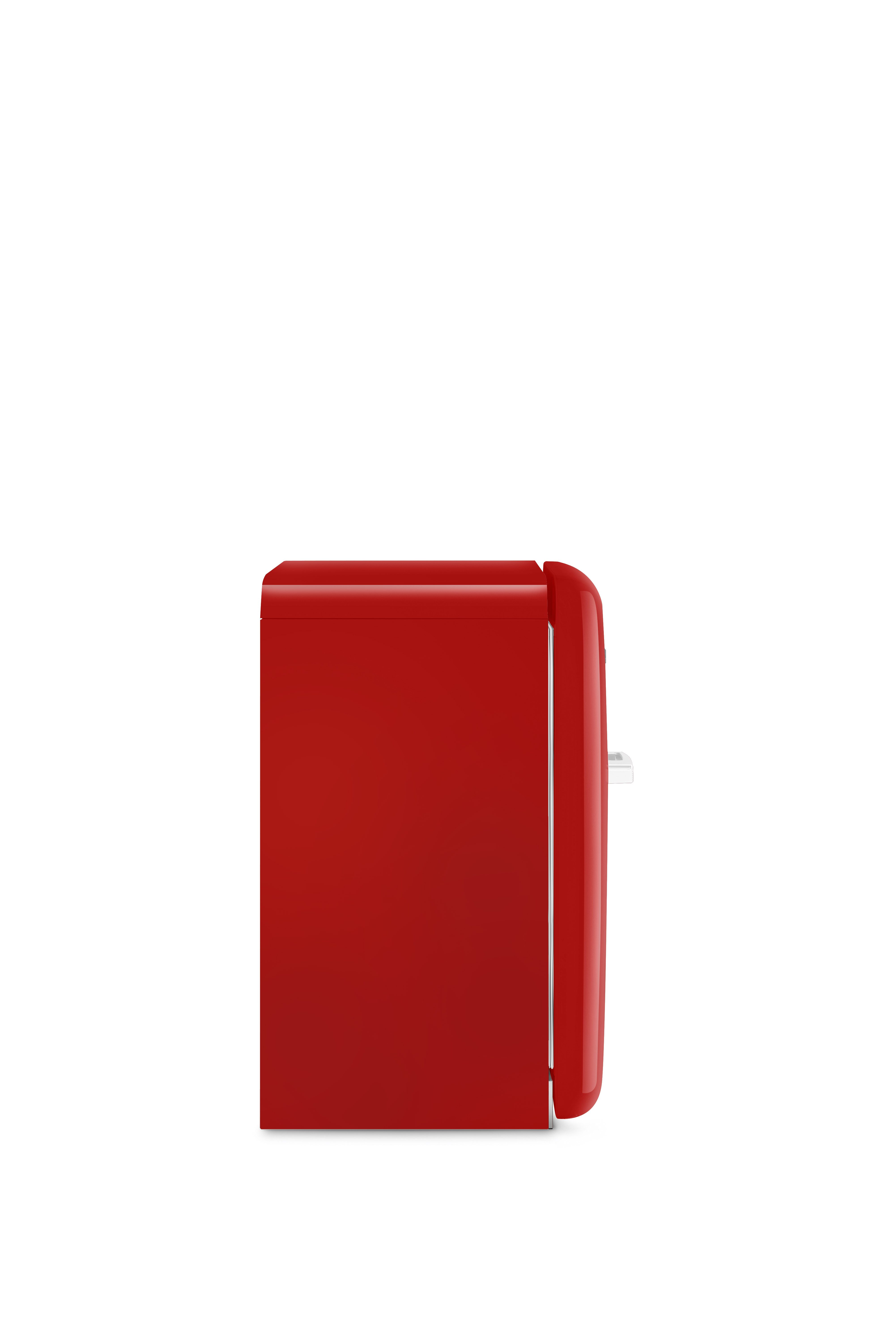 50's Style, Stand-Kühlschrank, Happy Homebar, 1-türig, 54 cm, Rechtsanschlag, Rot