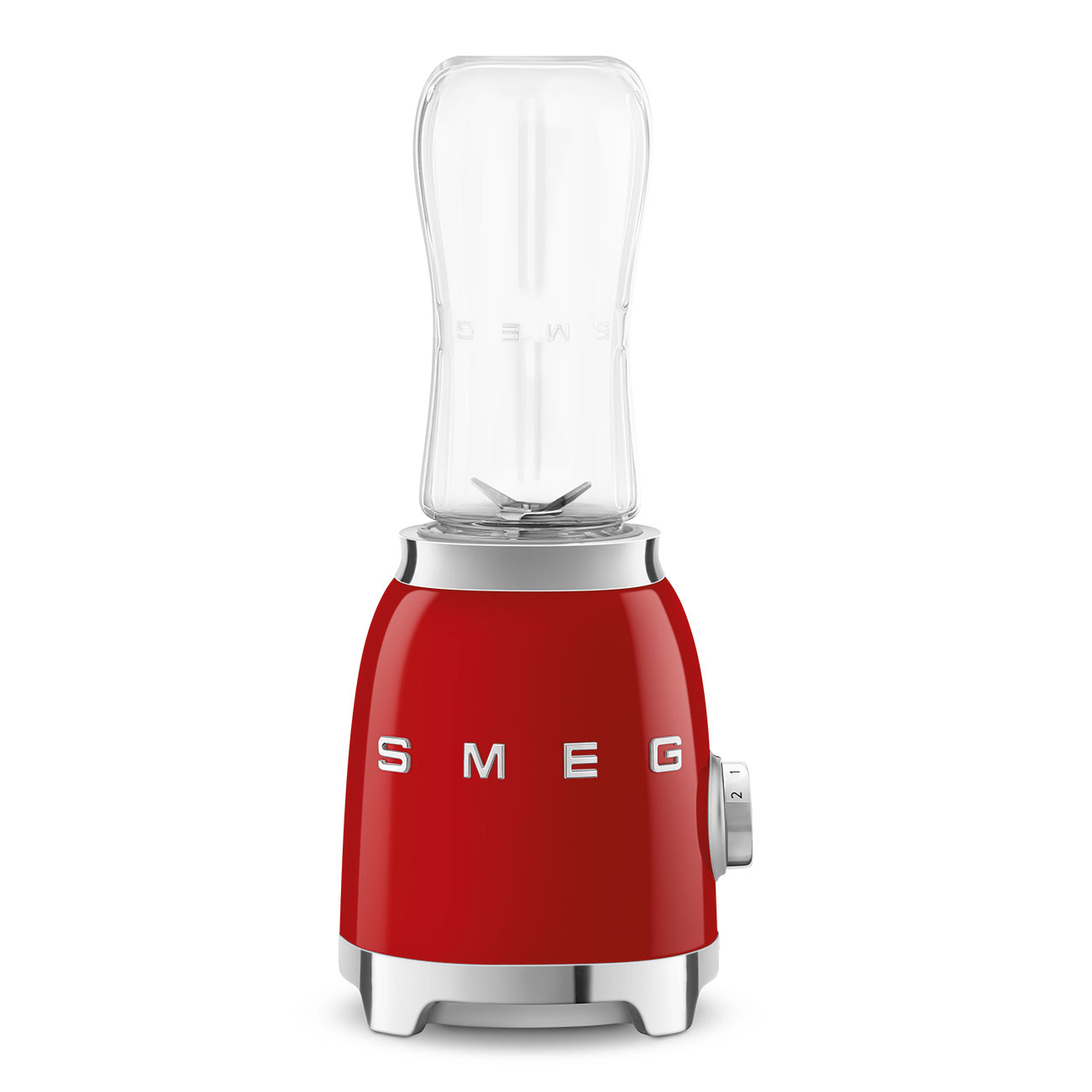 50's Style, Mini-Standmixer, Gehäuse aus Aluminium-Druckguss, Rot