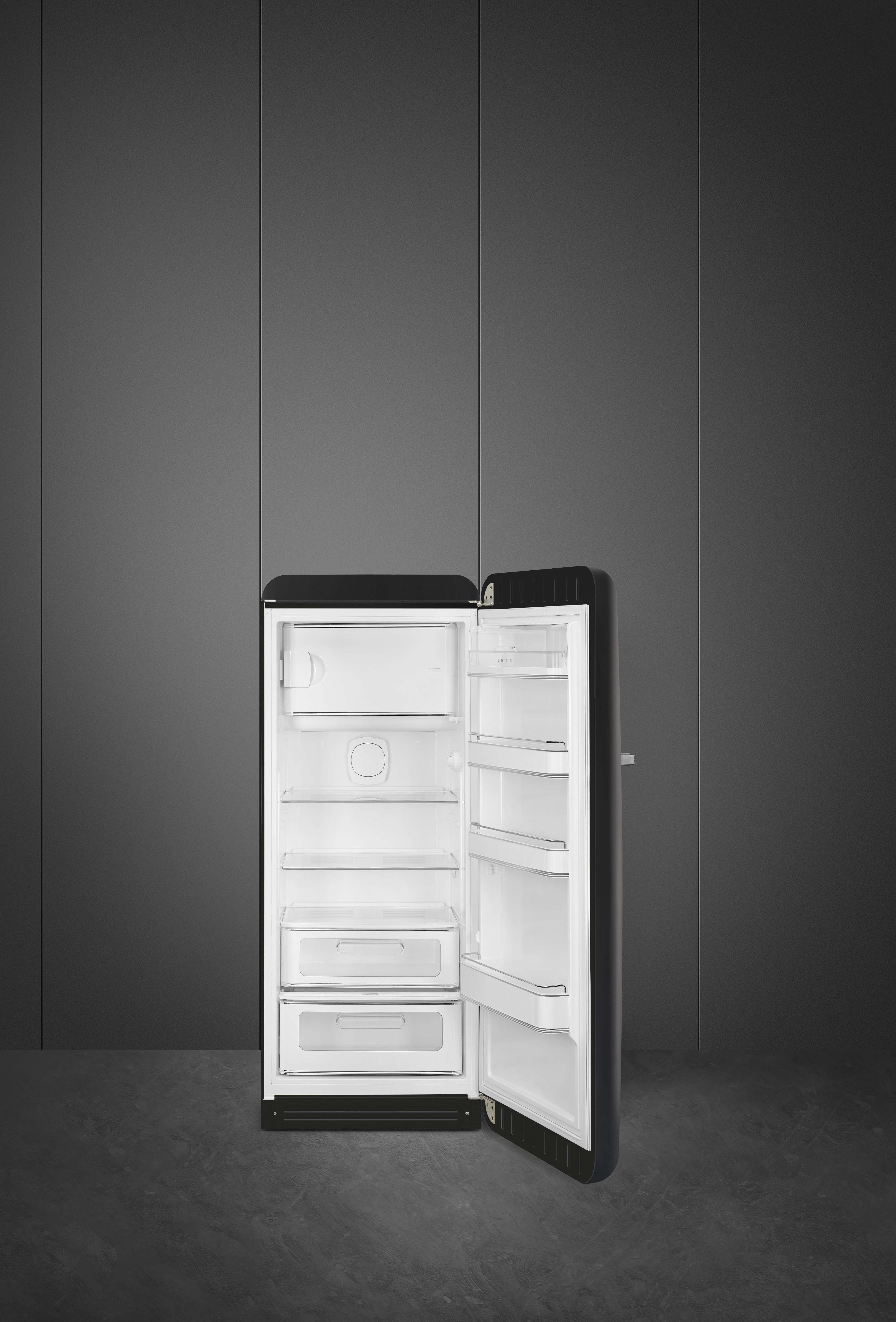 50's Style, Stand-Kühlschrank, 1-türig, 60 cm, Write On Me, Rechtsanschlag