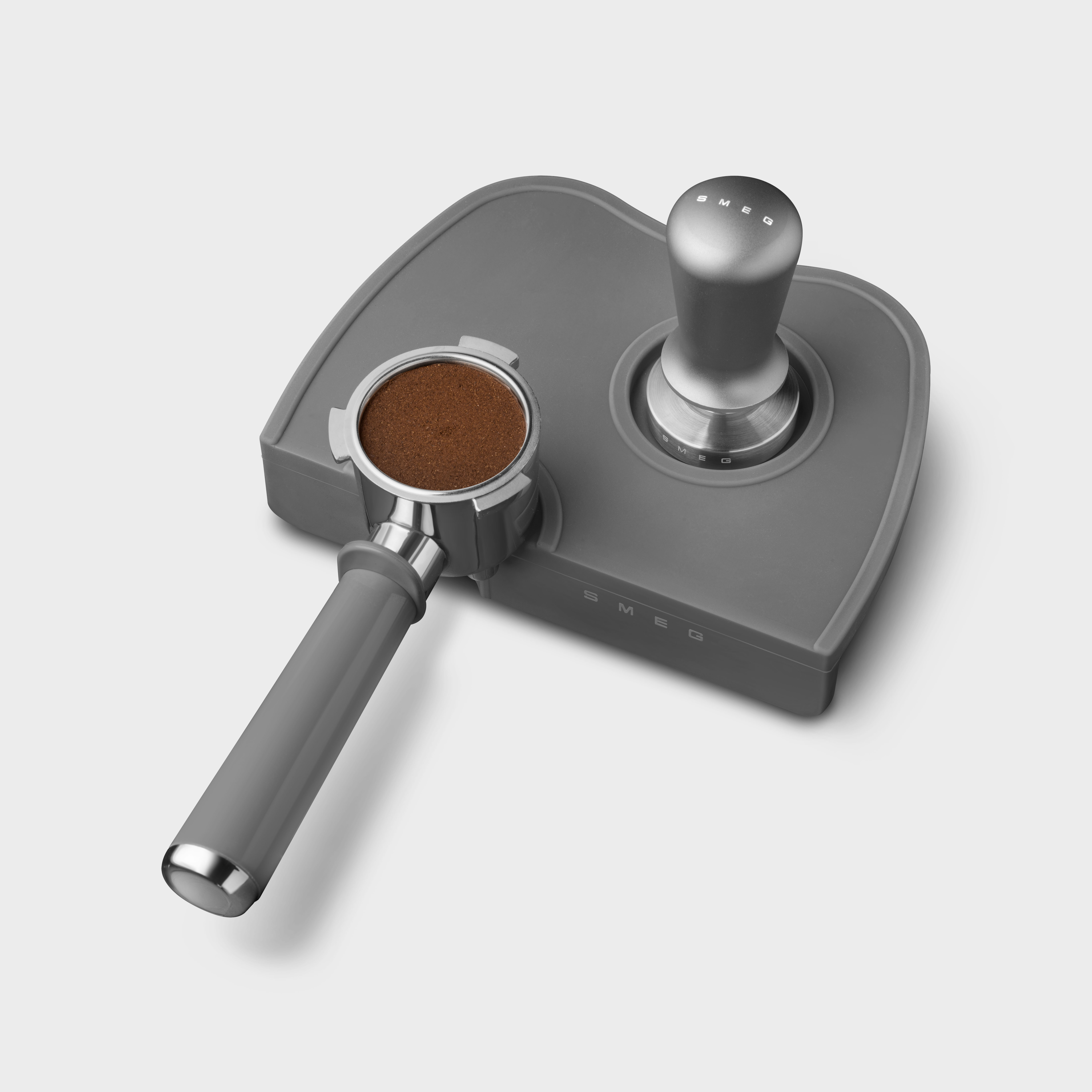 Präzisions-Tamper-Set, druckregulierend (13 kg) für Espresso-Siebträgermaschine ECF