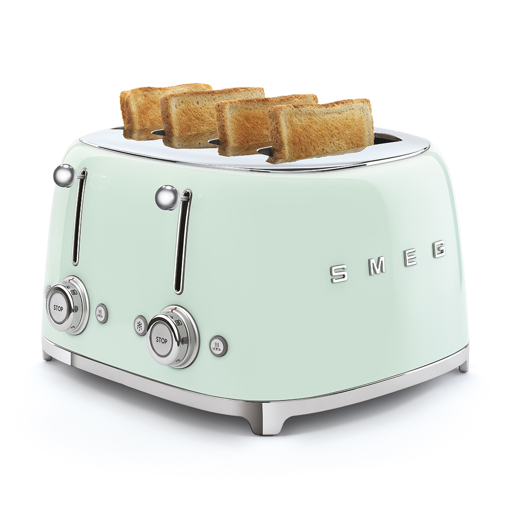 50's Retro Style, Toaster, 4 Scheiben, PastellgrÃ¼n
