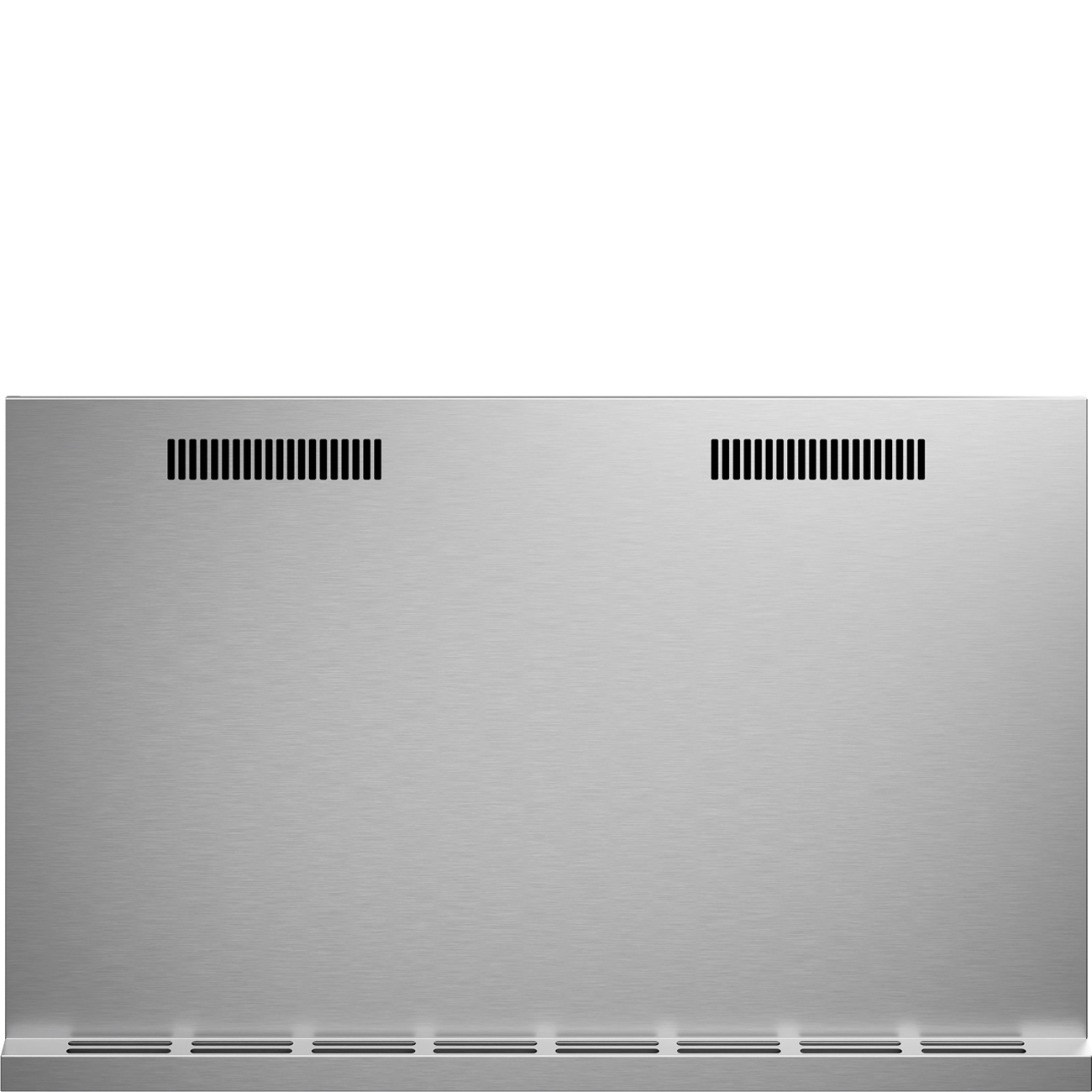 Edelstahl-Rückwand, geeignet für 120 cm Portofino Kochzentren