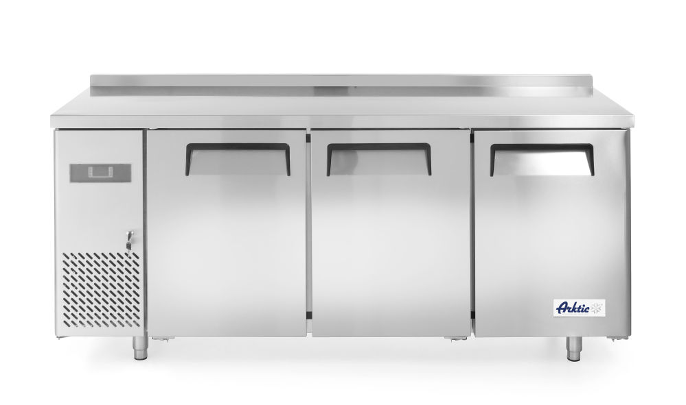 Tiefkühltisch, dreitürig Kitchen Line 390 L - 1800x600x(H)850 mm - 230V - 500W