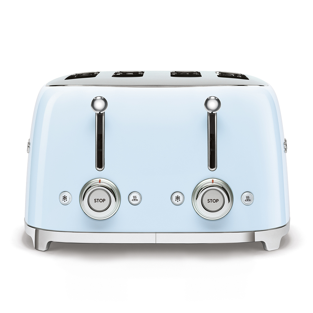 50's Retro Style, Toaster, 4 Scheiben, Pastellblau