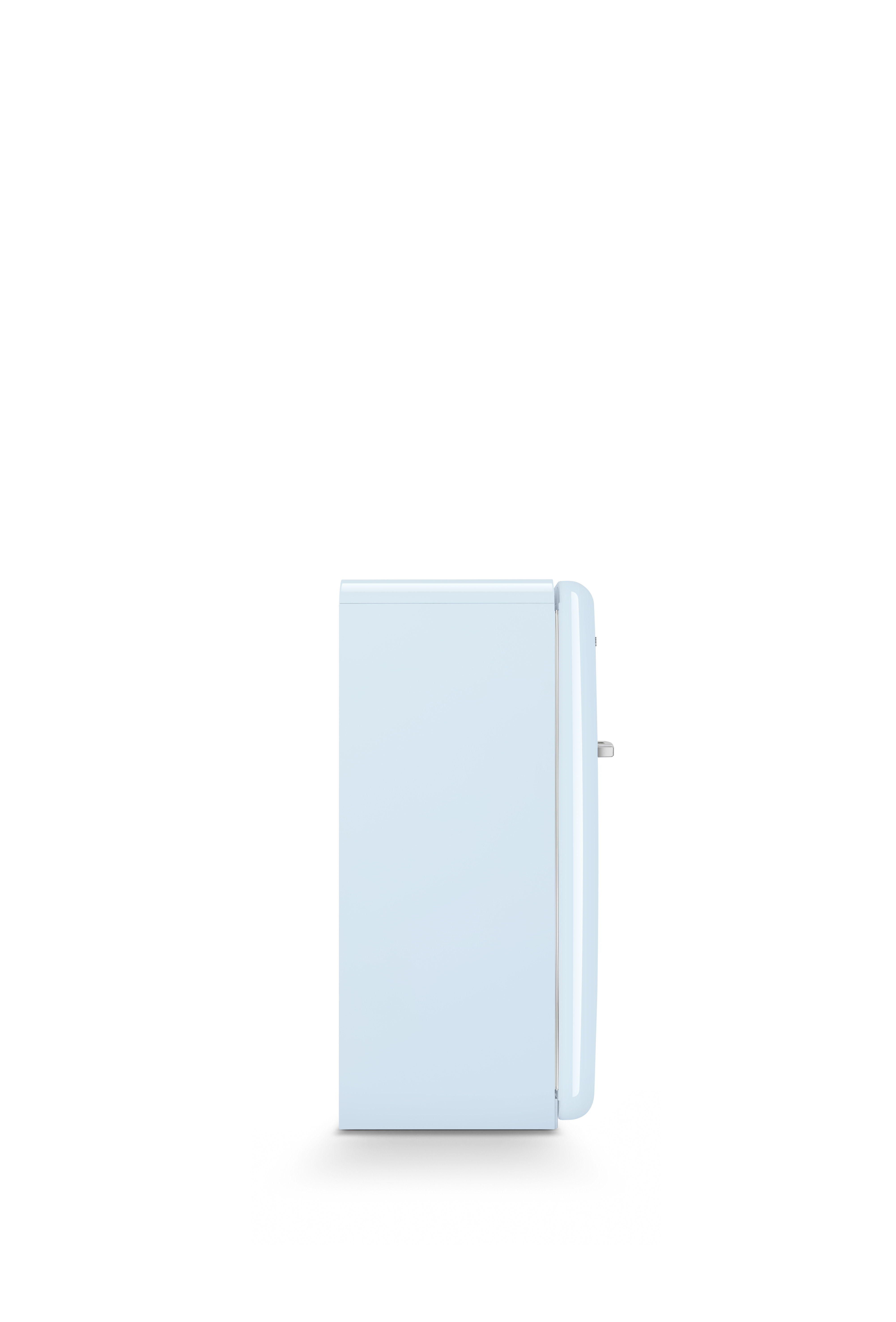 50's Style, Stand-Kühlschrank, 1-türig, 60 cm, Pastellblau, Rechtsanschlag