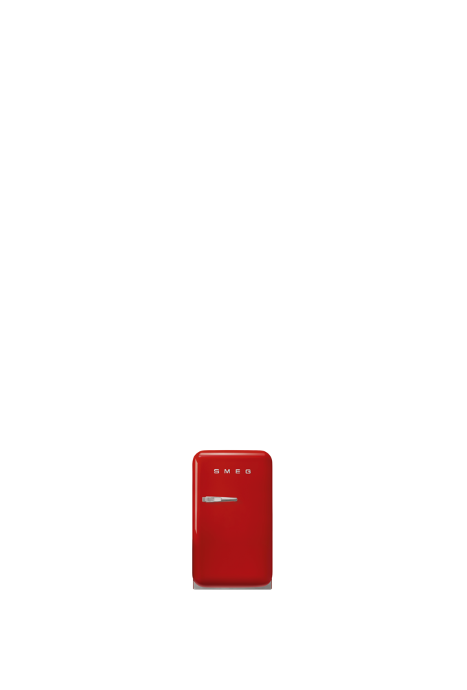 50's Style, Minibar, 1-türig, 40 cm, Rechtsanschlag, Rot