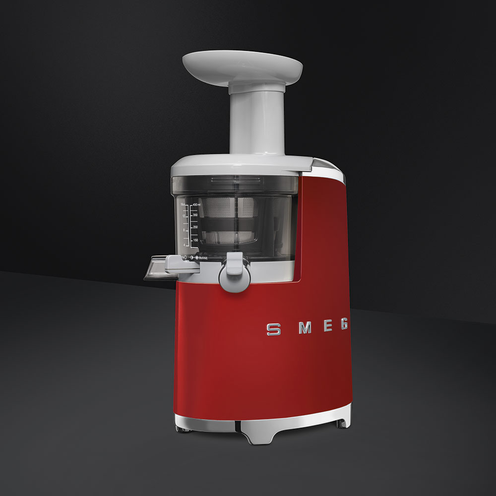 50's Retro Style, Slow Juicer- Entsafter, Rot