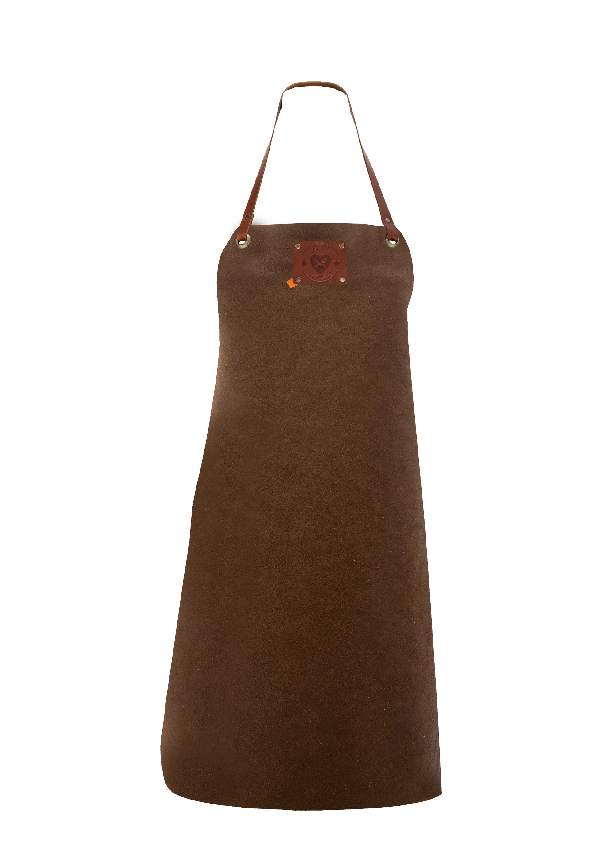 Xapron Damen-Lederschürze Kansas Rust, 74 cm