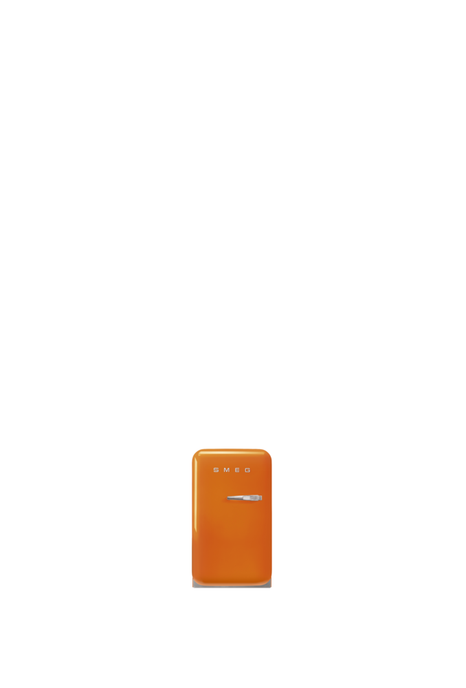 50's Style, Minibar, 1-türig, 40 cm, Linksanschlag, Orange