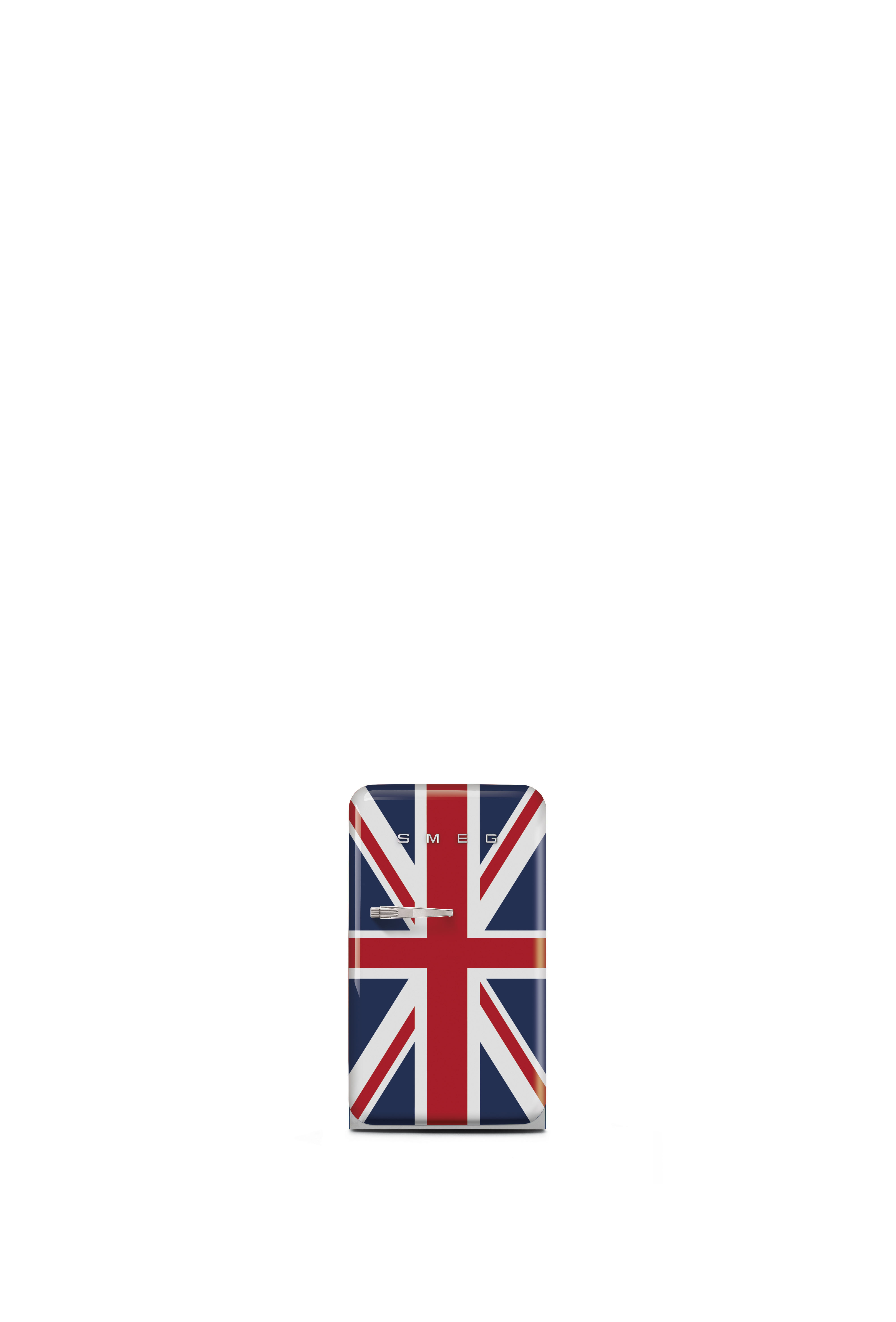 50's Style, Stand-Kühlschrank, 1-türig, 54 cm, Rechtsanschlag, Union Jack