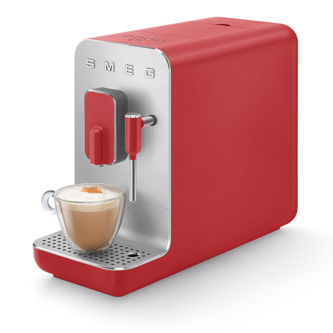 Kompakt-Kaffeevollautomat, Rot-Matt