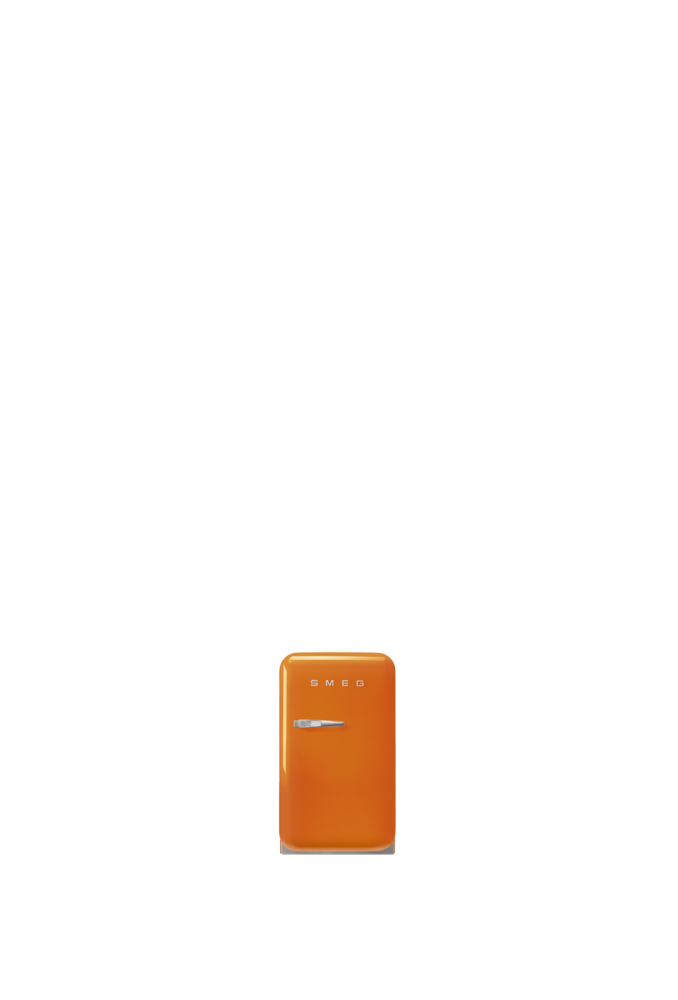 50's Style, Minibar, 1-türig, 40 cm, Rechtsanschlag, Orange