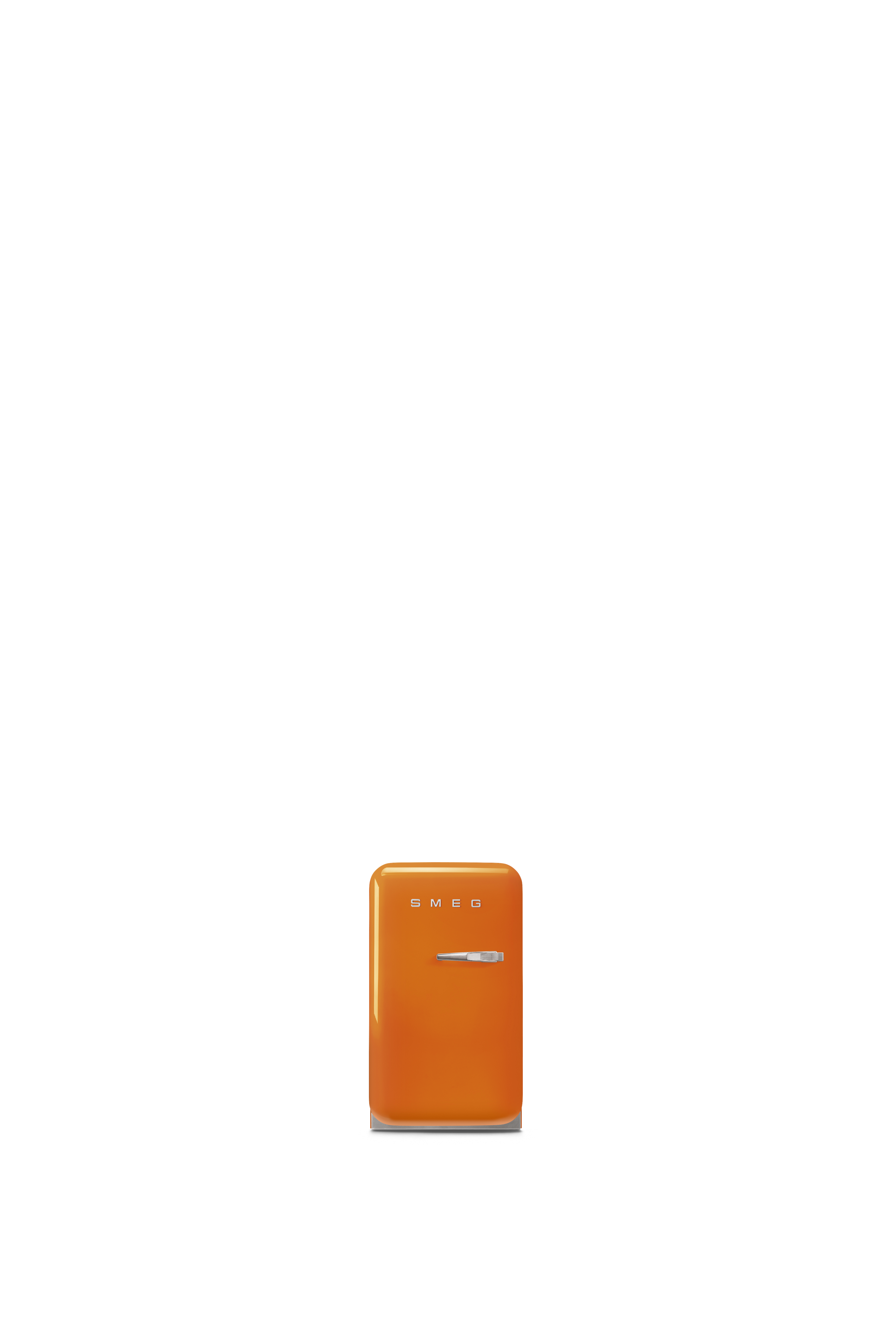 50's Style, Minibar, 1-türig, 40 cm, Linksanschlag, Orange